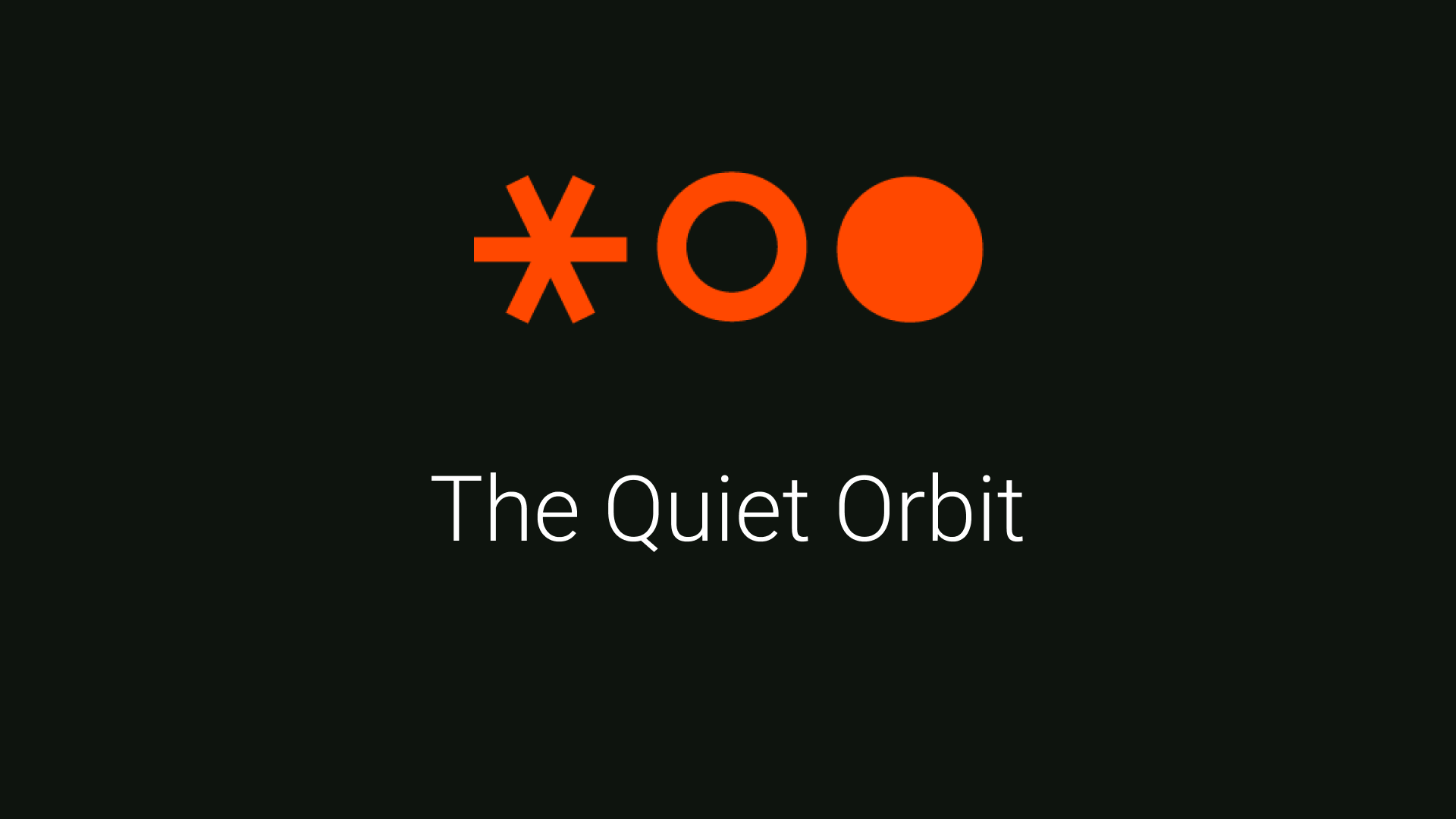 Статья нейминга The Quiet Orbit